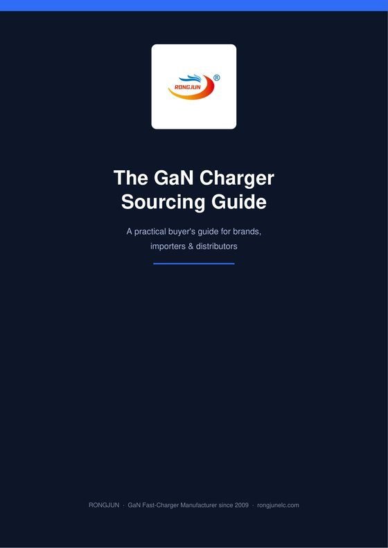 The GaN Charger Sourcing Guide &mdash; free PDF